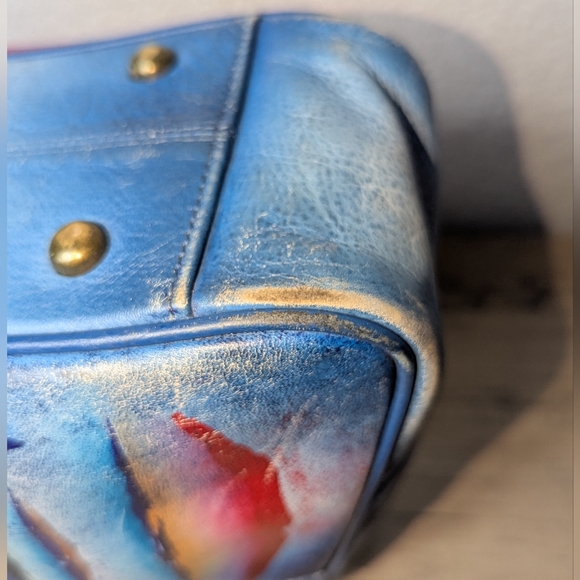 Anuschka Hand Painted Leather Bag - Picture 9 of 16